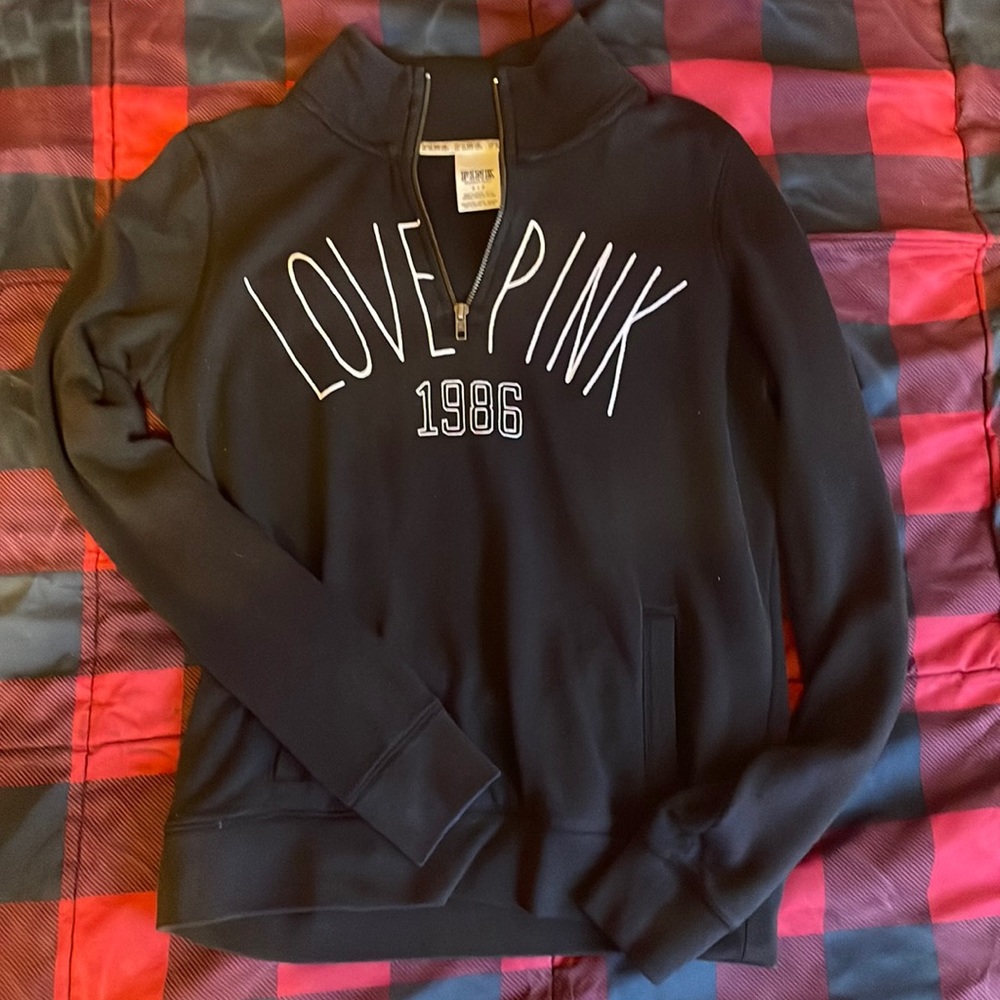 Victoria Secret PINK quarter zip